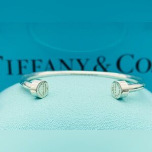 Tiffany & Co. SS RTT Retired Narrow Edge Cuff EUC